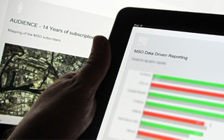 Melbourne Symphony Orchestra data visualisation on iPad