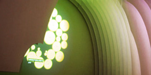 World data visualisation for Make Change exhibition Asia Pacific Triennial